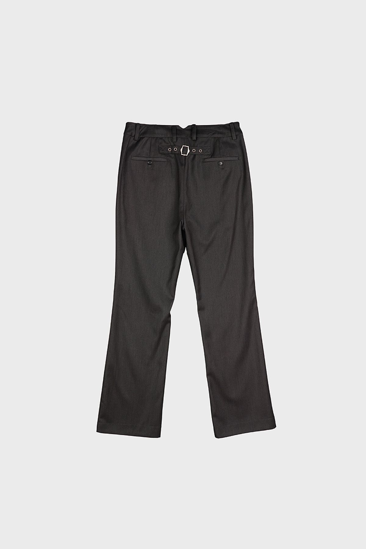 데어드(DARED) 4 BUTTON SEMI FLARED PANTS