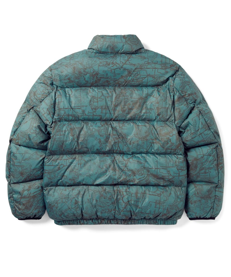MUSINSA公式 | thisisneverthat PERTEX® T Down Jacket Teal