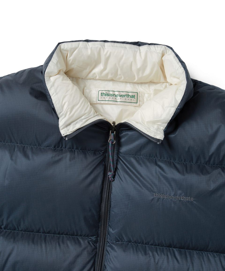 MUSINSA公式 | thisisneverthat PERTEX® Reversible T Down Jacket Navy