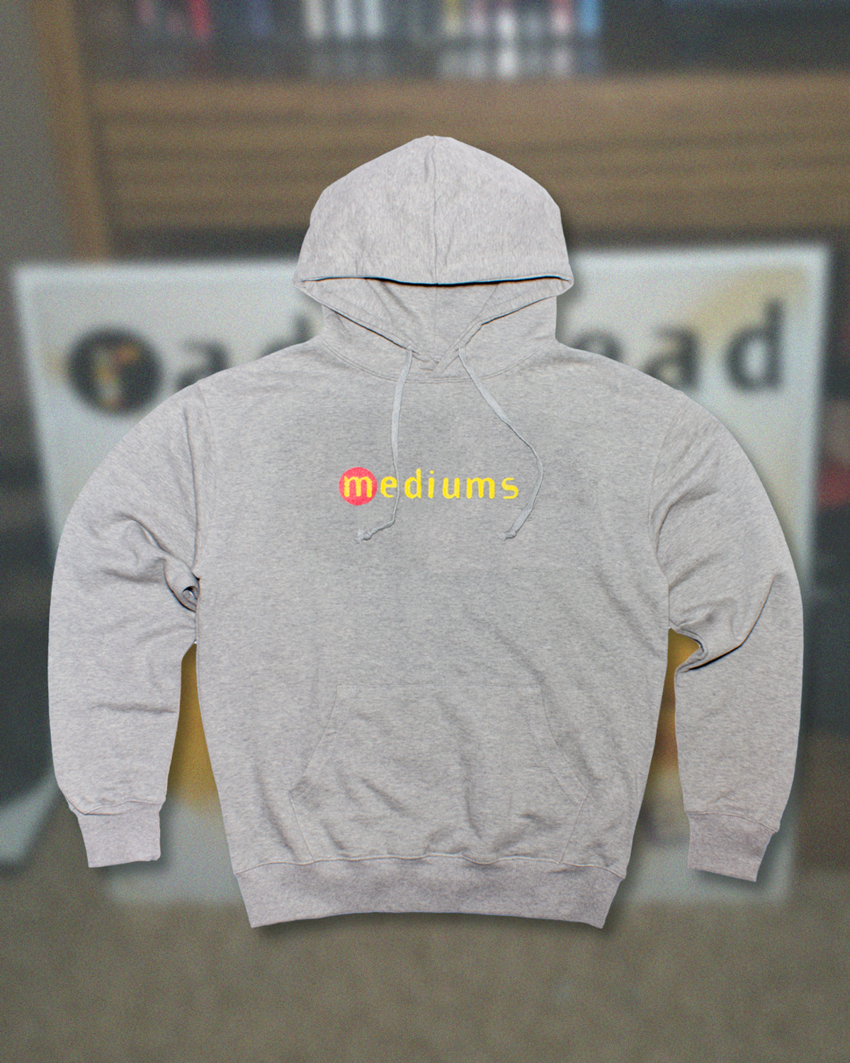 미디엄스(MEDIUMS) Pablo Honey Hoodie - Gray (파블로 허니 후드티 - 그레이)