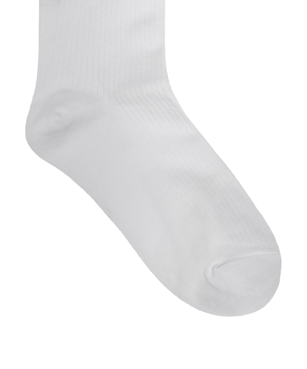 트리밍버드(TREEMINGBIRD) Logo Knee Socks [ White ]