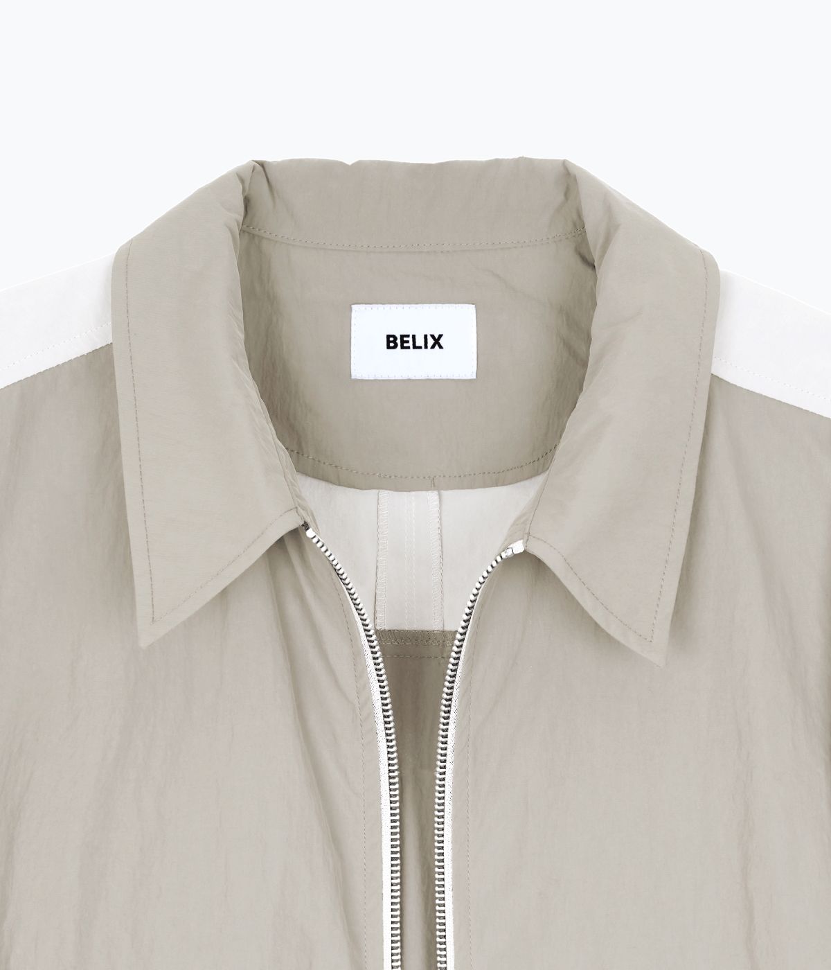 벨릭스(BELIX) parachute shirt beige