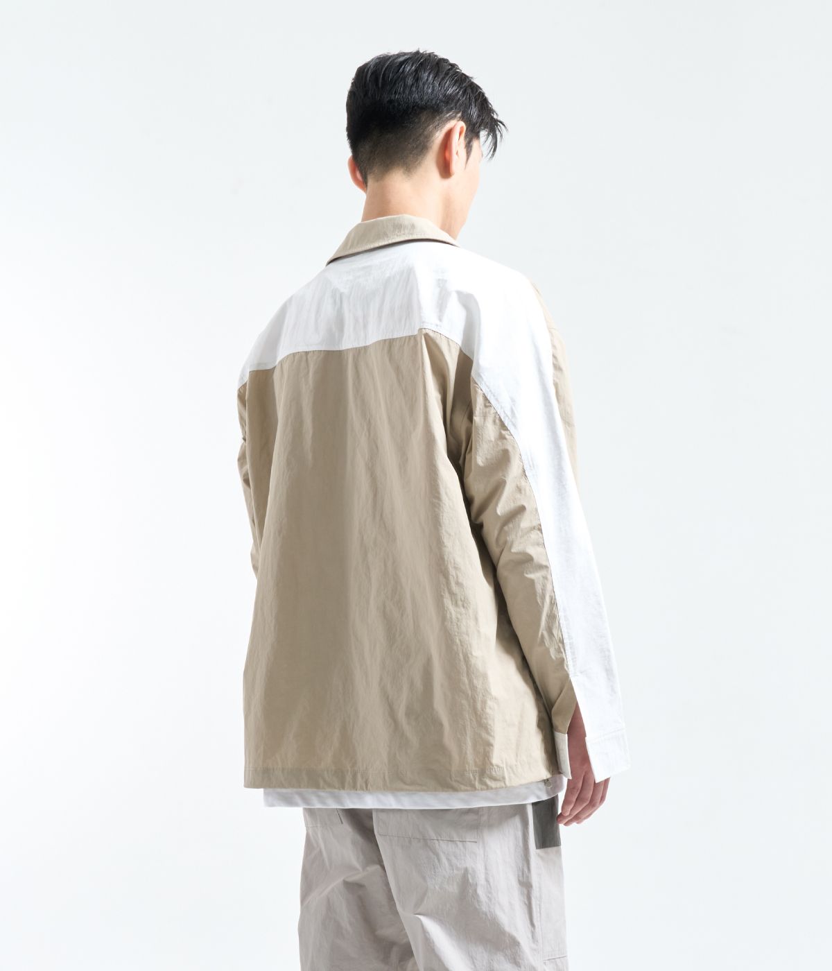 벨릭스(BELIX) parachute shirt beige