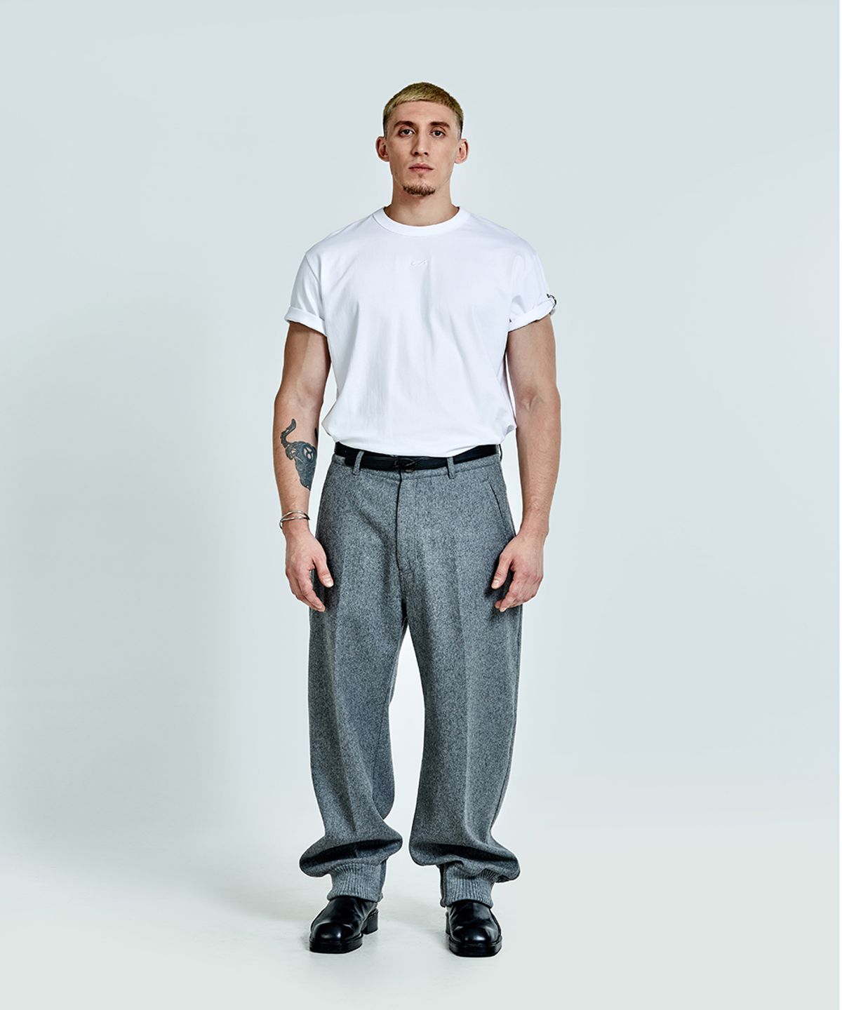 51퍼센트(51PERCENT) Wool pants - Grey