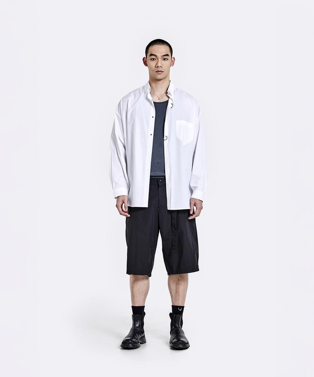 51퍼센트(51PERCENT) Ring shirt - White