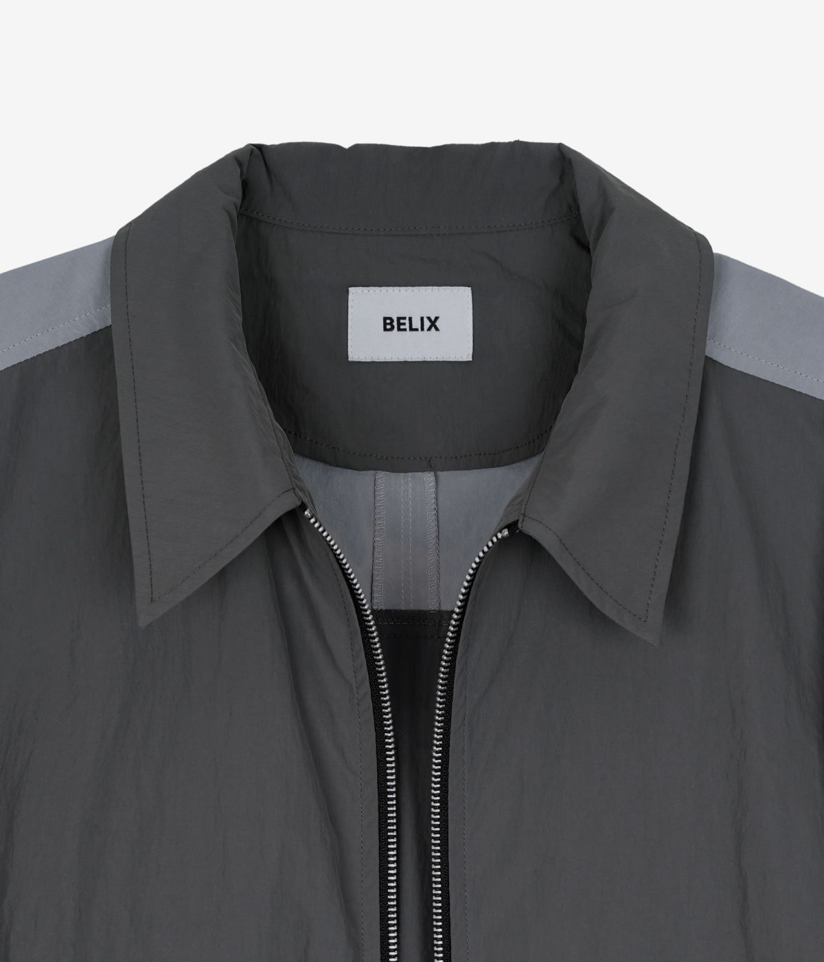 벨릭스(BELIX) parachute shirt grey