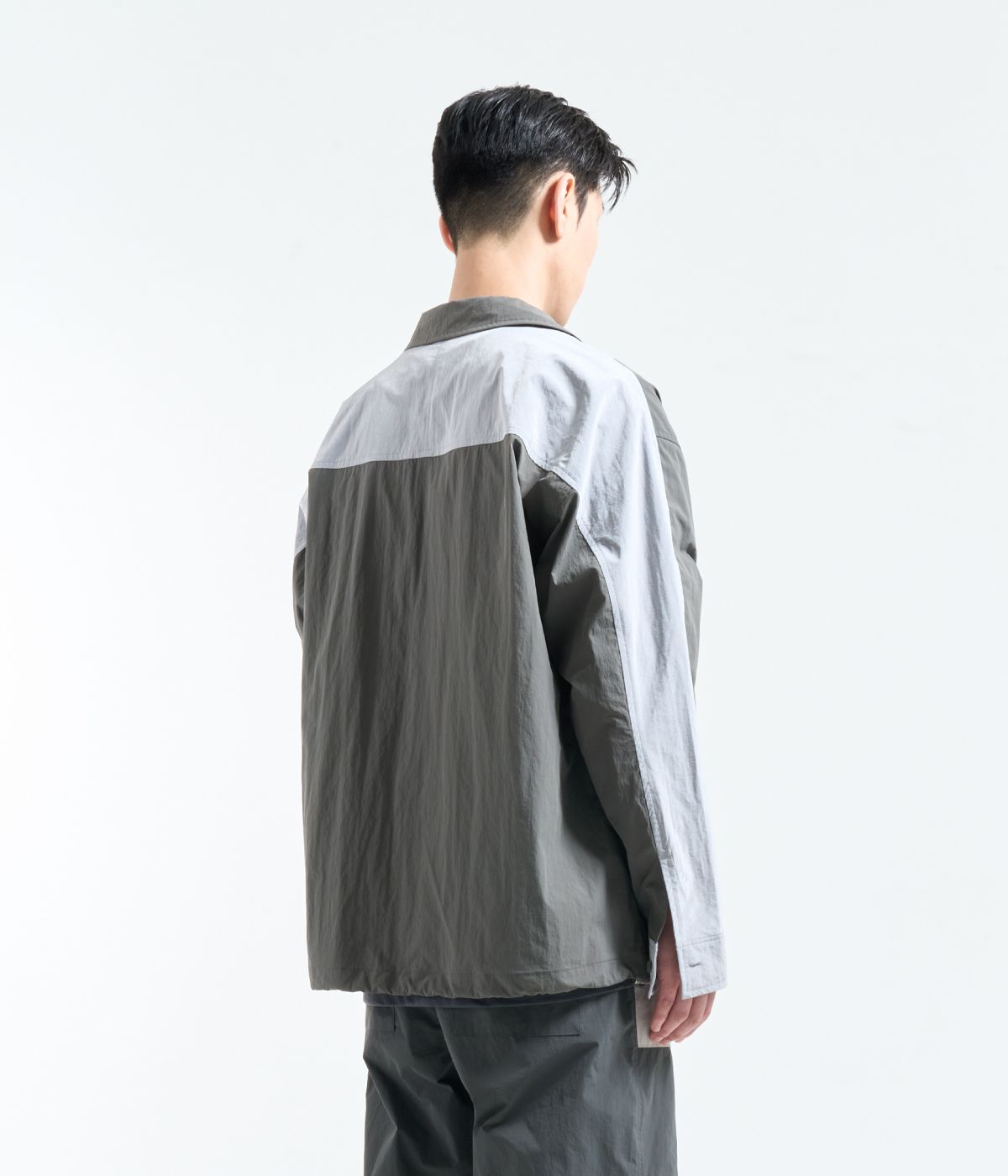 벨릭스(BELIX) parachute shirt grey