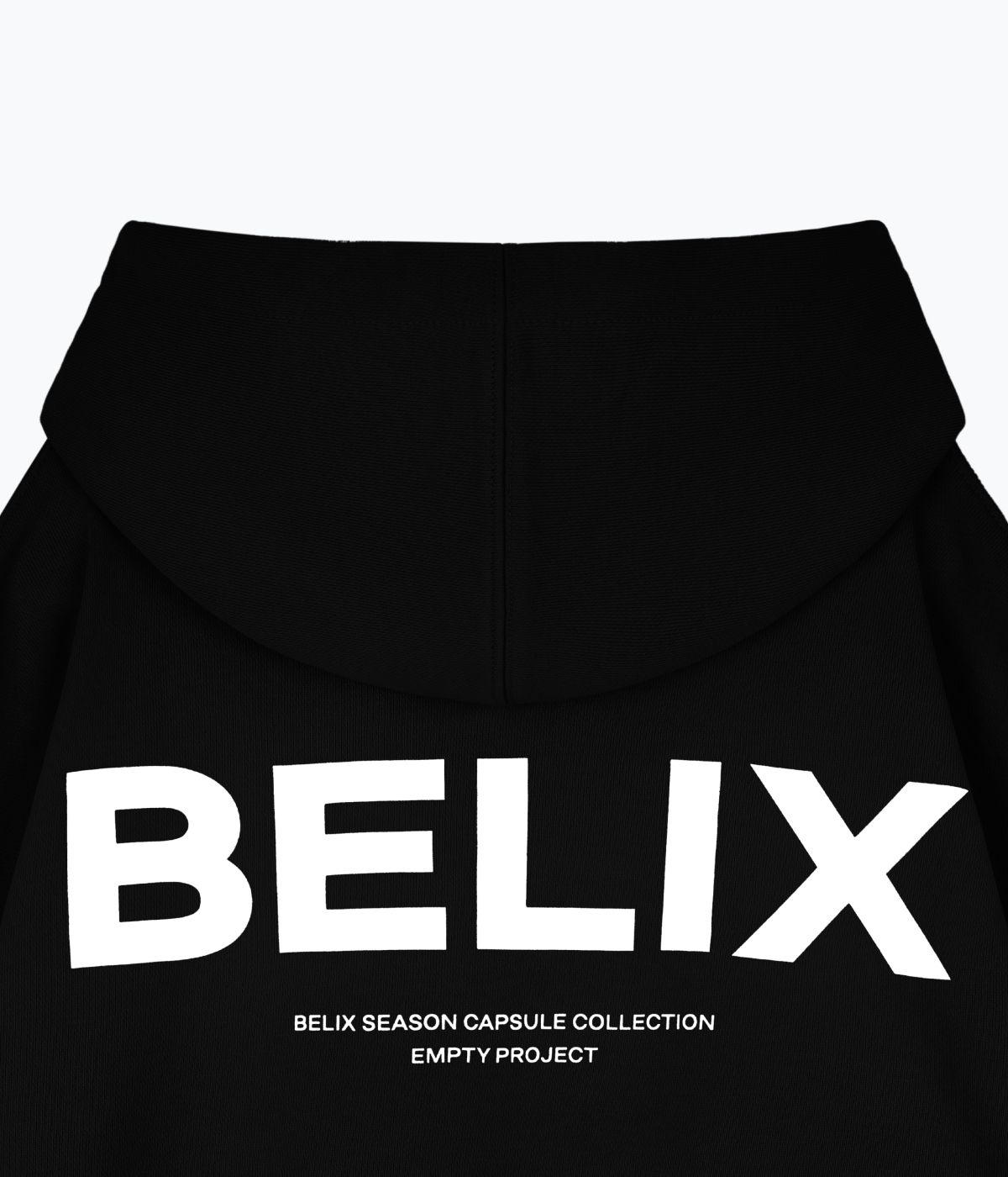 벨릭스(BELIX) Season back logo hoodie black