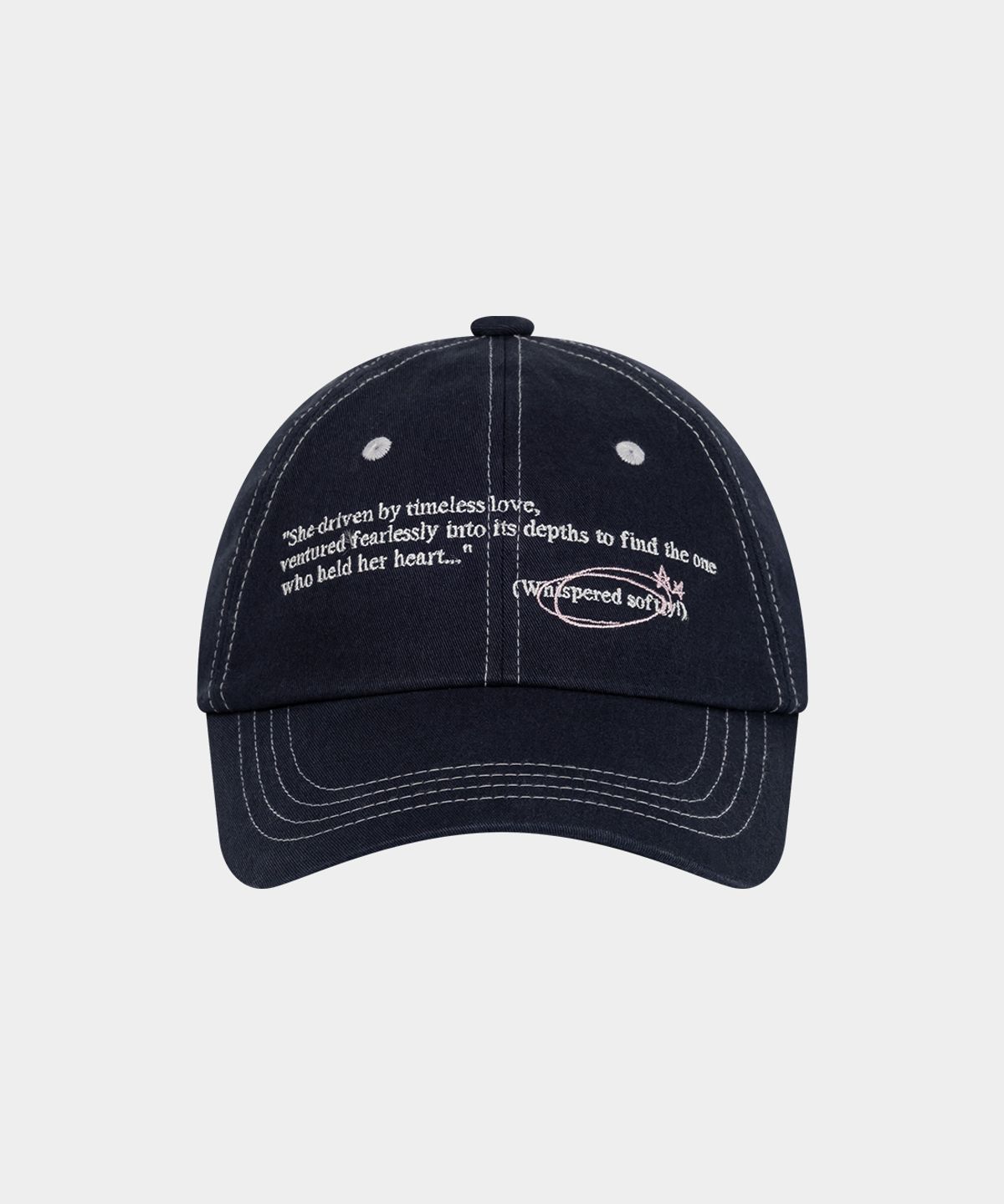 키시닝(KISYNING) Timeless Love Ball Cap (Navy)