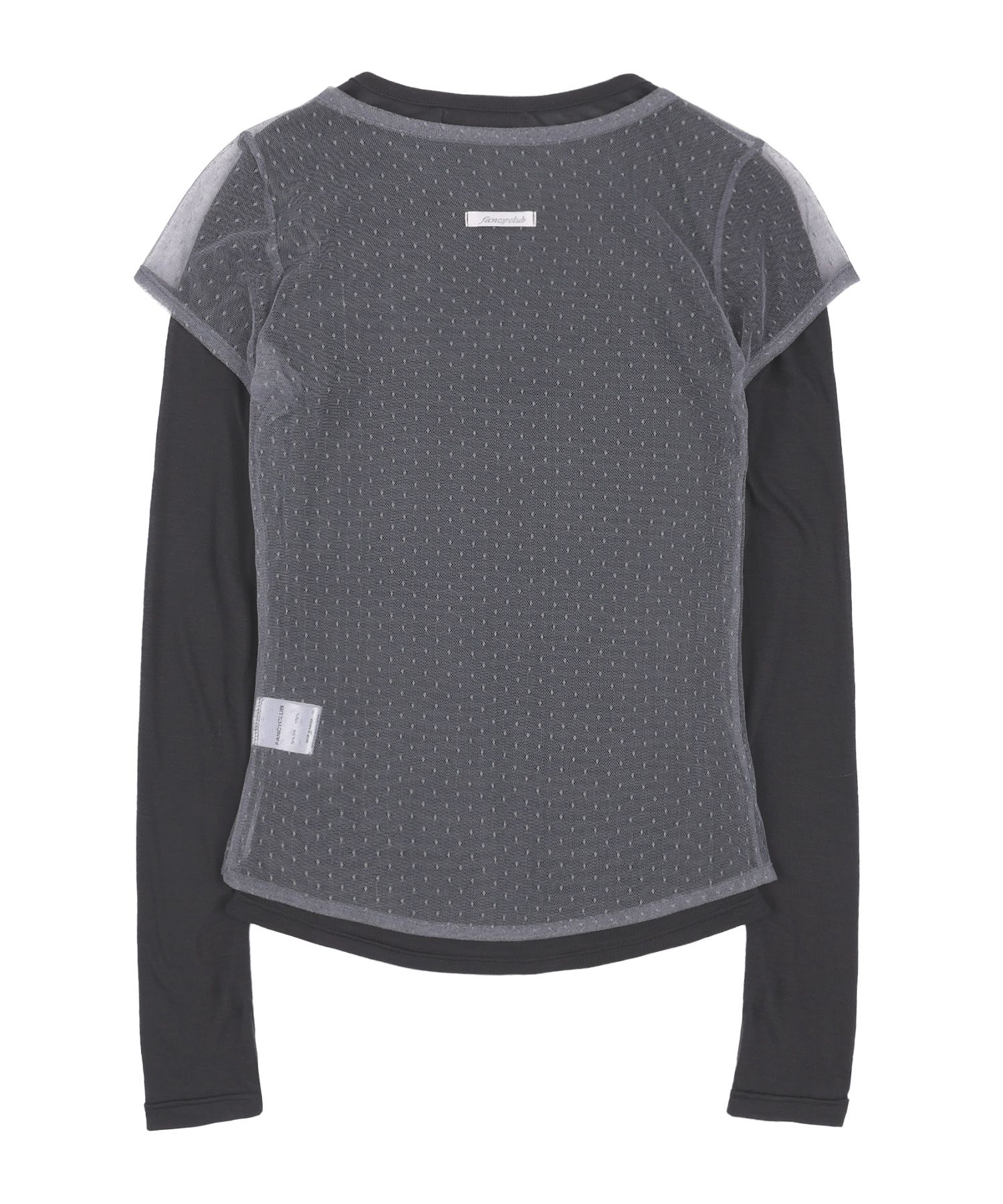 MUSINSA | FANCY CLUB [SET] 3-WAY Dot Layered Long Sleeve