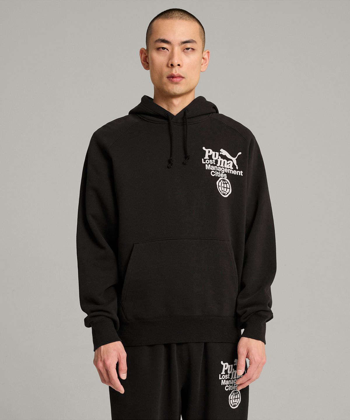 푸마(PUMA) 푸마 x LMC 후디 - 블랙 / 626558-01
