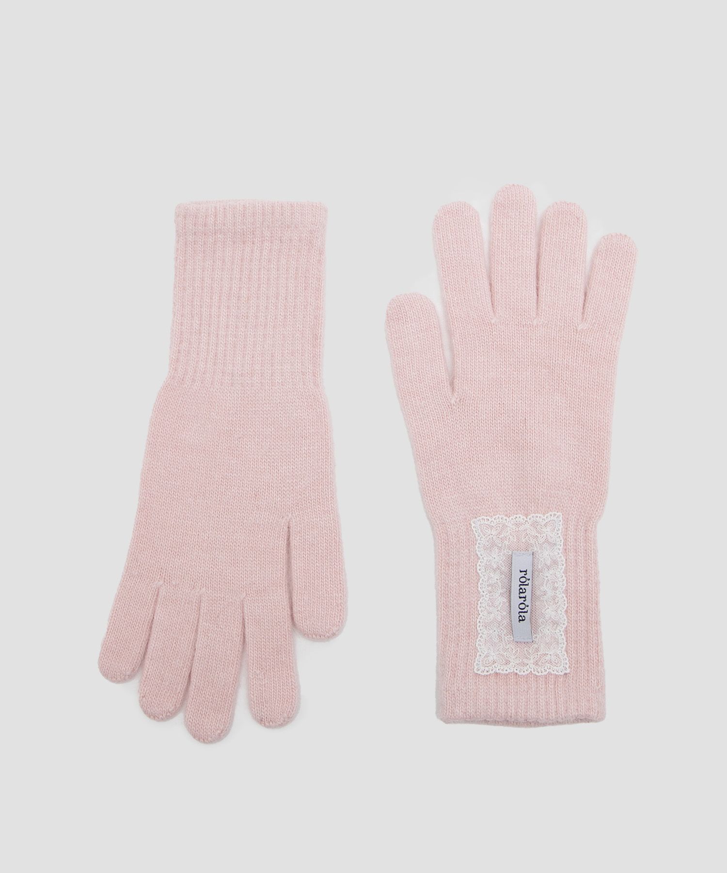 未使用品 PICEA BABY CASHMERE GLOVES pink ピンク Children's Pink Cashmere Mix Winter Gloves | Trotters