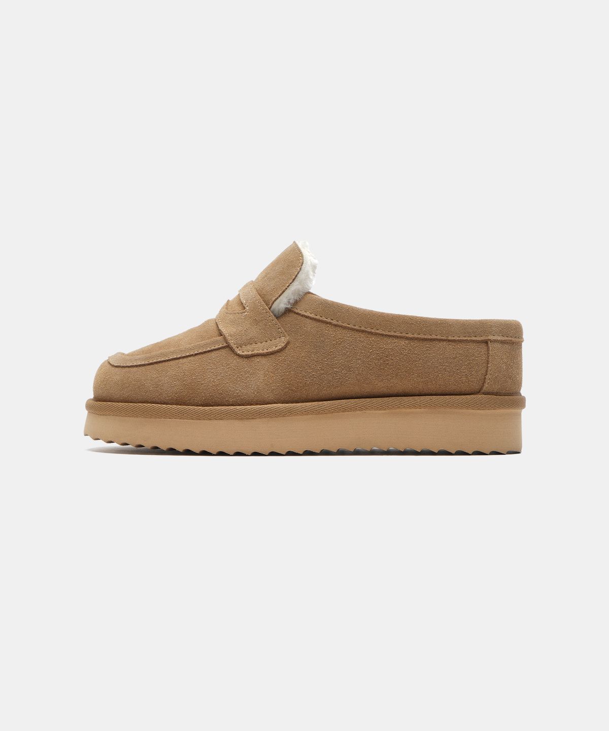 식스핏(6FT) WINTERFELL - SLIP LOAFER BROWN 어그 로퍼