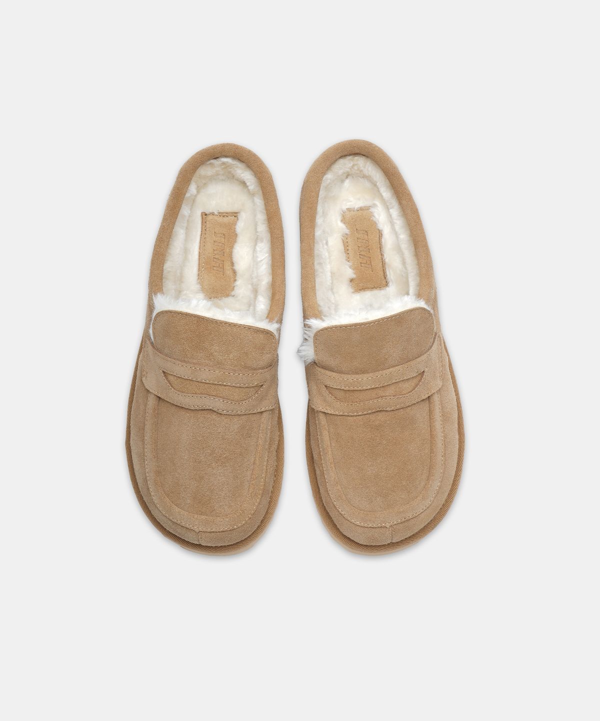식스핏(6FT) WINTERFELL - SLIP LOAFER BROWN 어그 로퍼