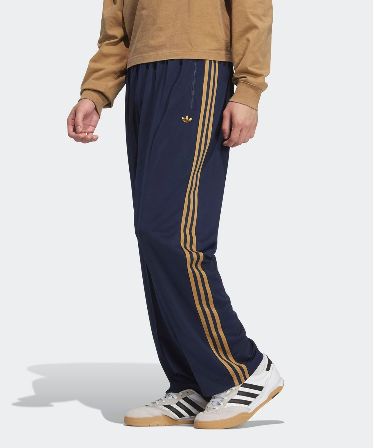 아디다스(ADIDAS) BB 트랙 팬츠 - 네이비:오렌지 / JD5264