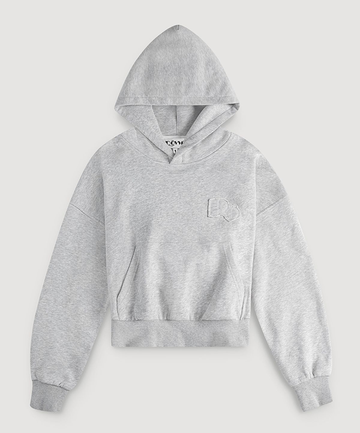 뢰브(ROVVE) Cloud Touch Hoodie (Melange Gray)