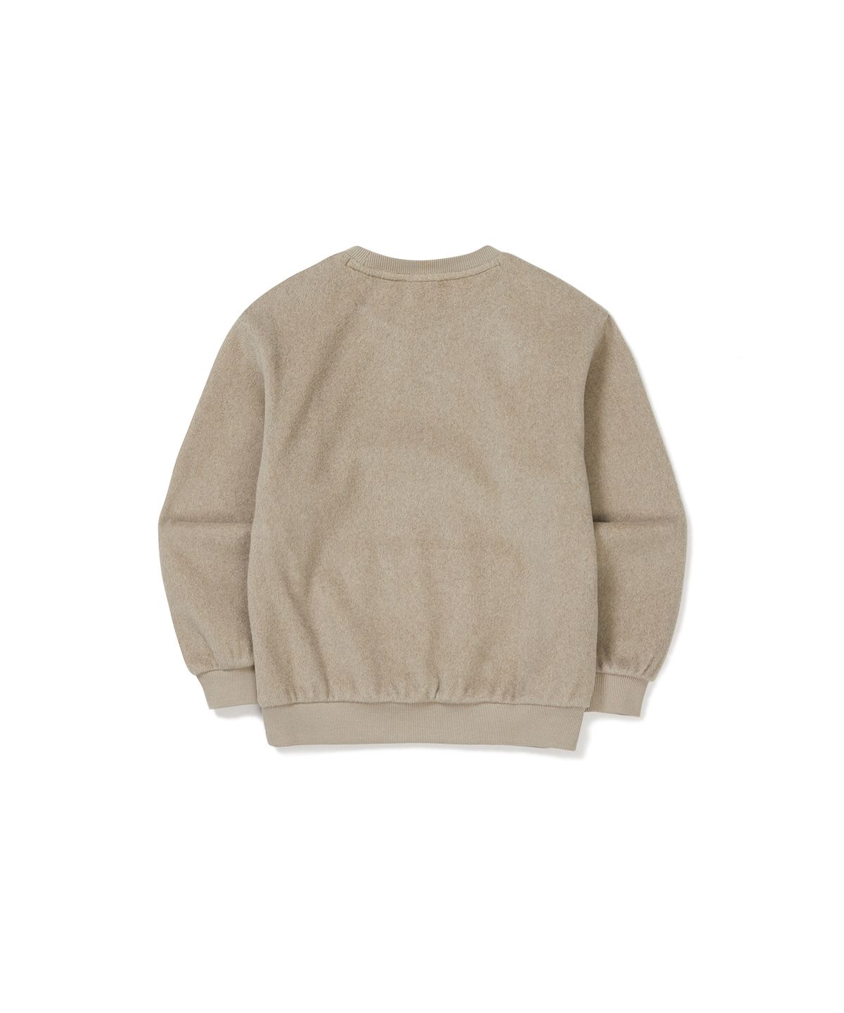 스노우피크 어패럴 키즈(SNOWPEAK APPAREL KIDS) 키즈 웜 플리스 맨투맨 (S24WKFHT81) Beige