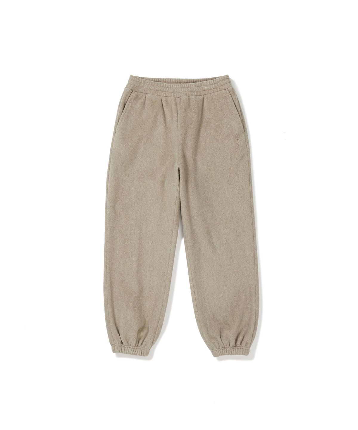 스노우피크 어패럴 키즈(SNOWPEAK APPAREL KIDS) 키즈 웜 플리스 조거 팬츠 (S24WKFFP81) Beige