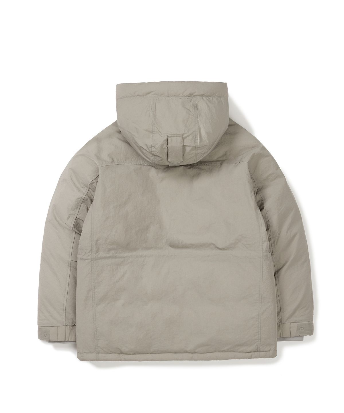 스노우피크 어패럴(SNOWPEAK APPAREL) 랜드 후드 헤비 다운 자켓 (S24WMTDJ30) Beige Gray