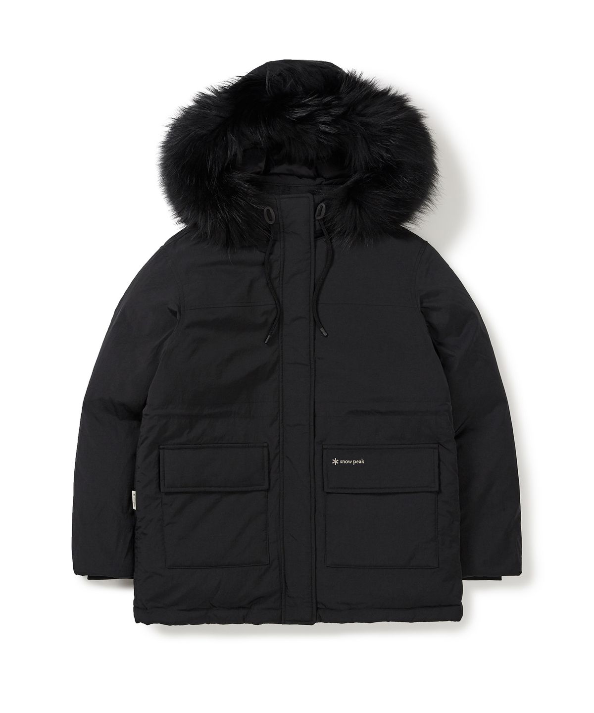 스노우피크 어패럴(SNOWPEAK APPAREL) 랜드 여성 후드 헤비 다운 자켓 (S24WWTDJ31) Black