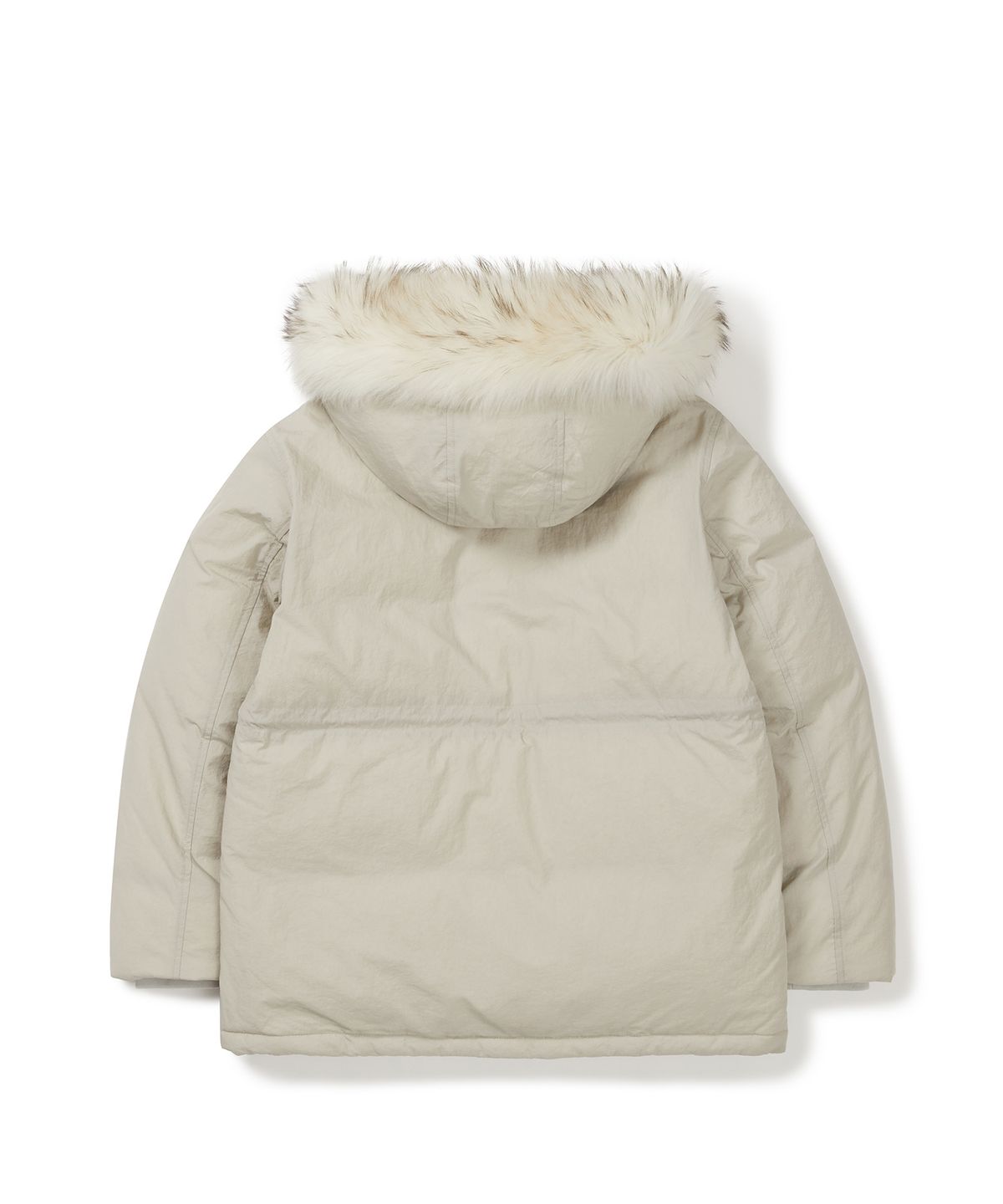 스노우피크 어패럴(SNOWPEAK APPAREL) 랜드 여성 후드 헤비 다운 자켓 (S24WWTDJ31) Light Beige
