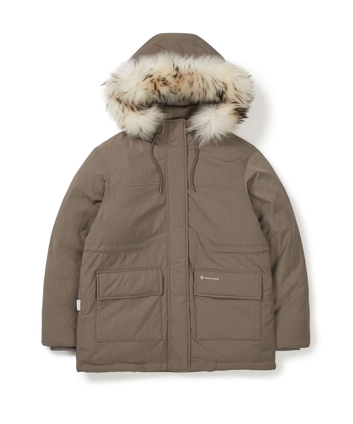 스노우피크 어패럴(SNOWPEAK APPAREL) 랜드 여성 후드 헤비 다운 자켓 (S24WWTDJ31) Cocoa