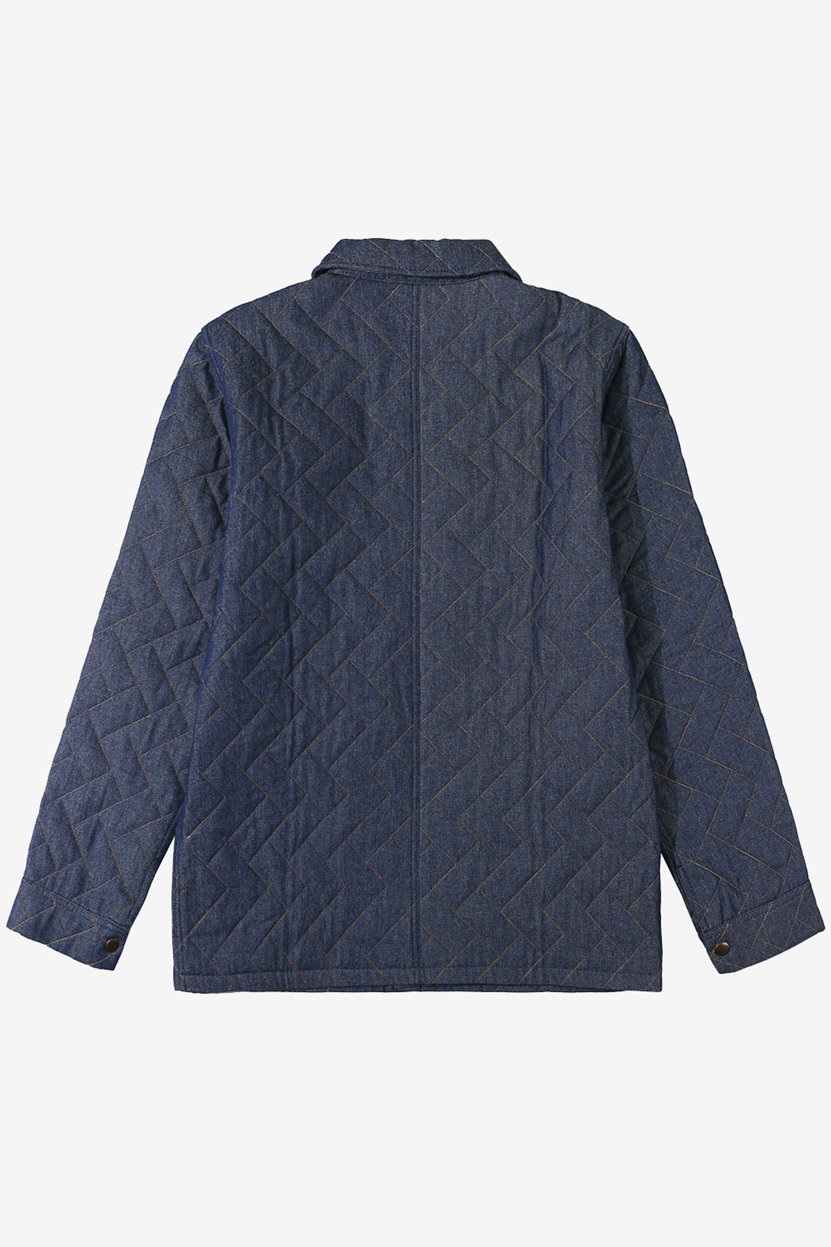 르몽생미셸(LE MONT ST MICHEL) VLADO - DENIM PADDED JACKET_Blue