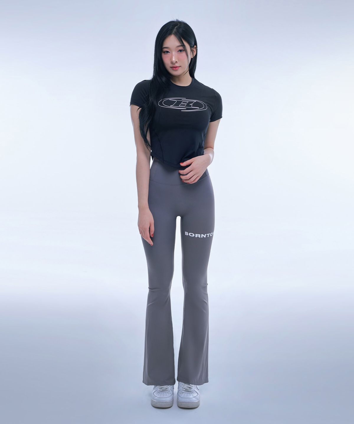 본투윈(BORN TO WIN) QUICK DRY RELAX FIT T-SHIRTS [BLACK]