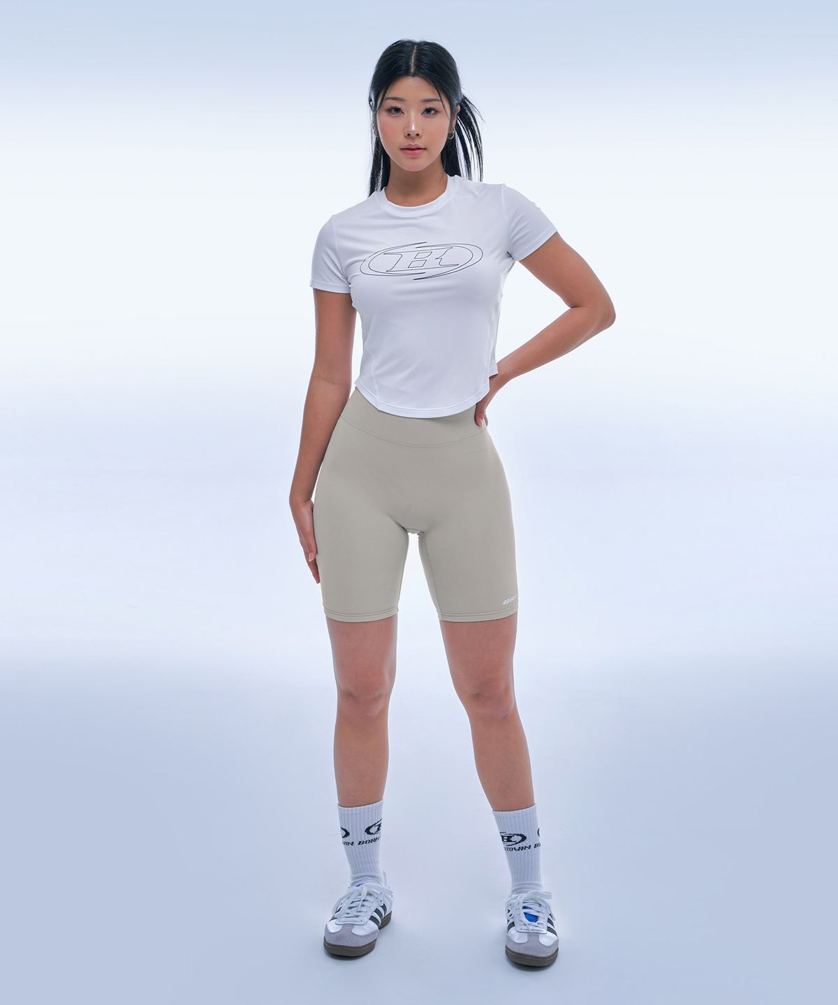 본투윈(BORN TO WIN) QUICK DRY RELAX FIT T-SHIRTS [WHITE]