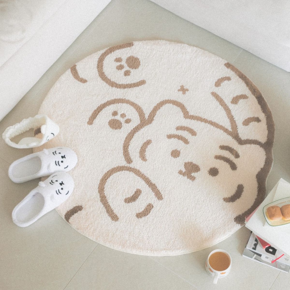 무직타이거(MUZIKTIGER) 발라당 뚱랑이 러그 2종