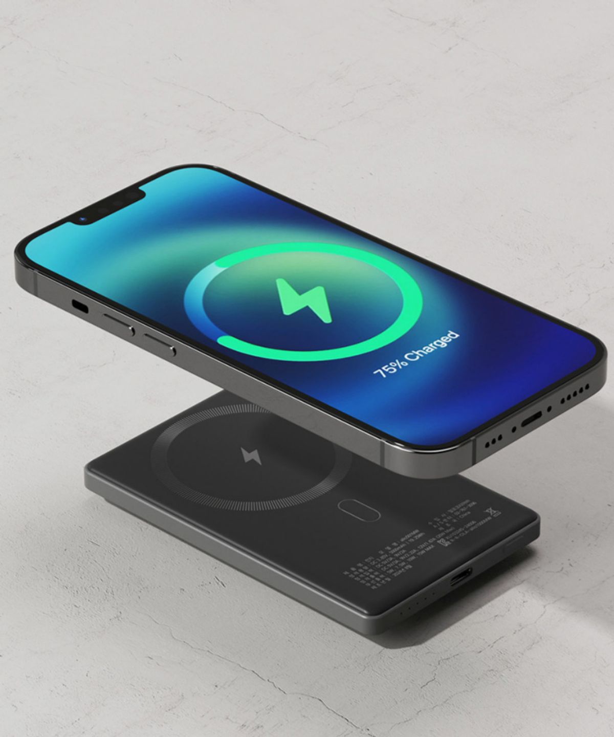 알로코리아(ALLO KOREA) 무선 고속 충전 맥세이프 코발트 보조배터리 10000mAh