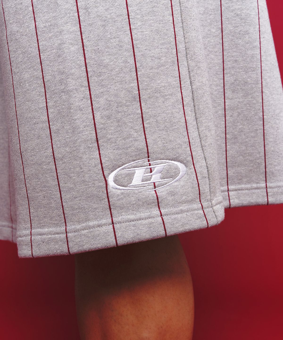 본투윈(BORN TO WIN) BORNTOWIN X KT WIZ HALF PANTS [MELANGE GREY]