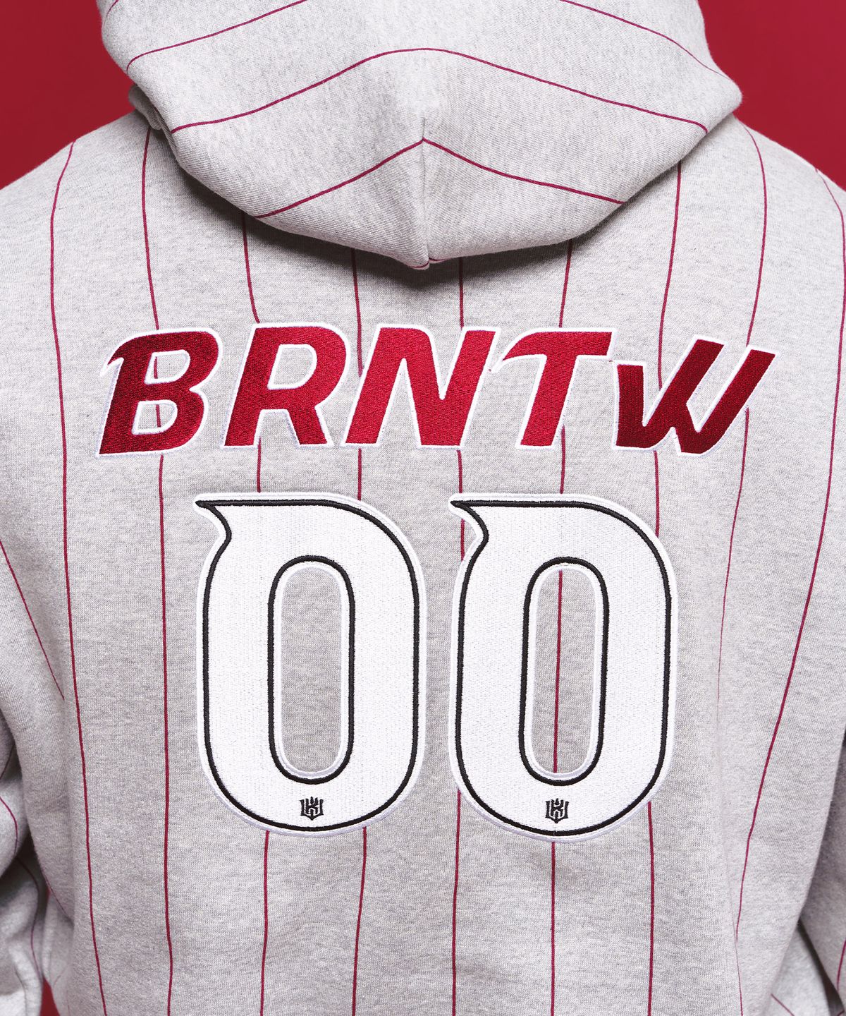 본투윈(BORN TO WIN) BORNTOWIN X KT WIZ HOODIE [MELANGE GREY]