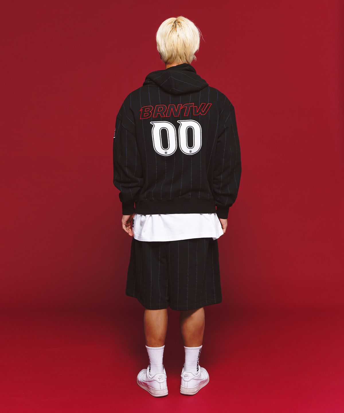 본투윈(BORN TO WIN) BORNTOWIN X KT WIZ HOODIE [BLACK]