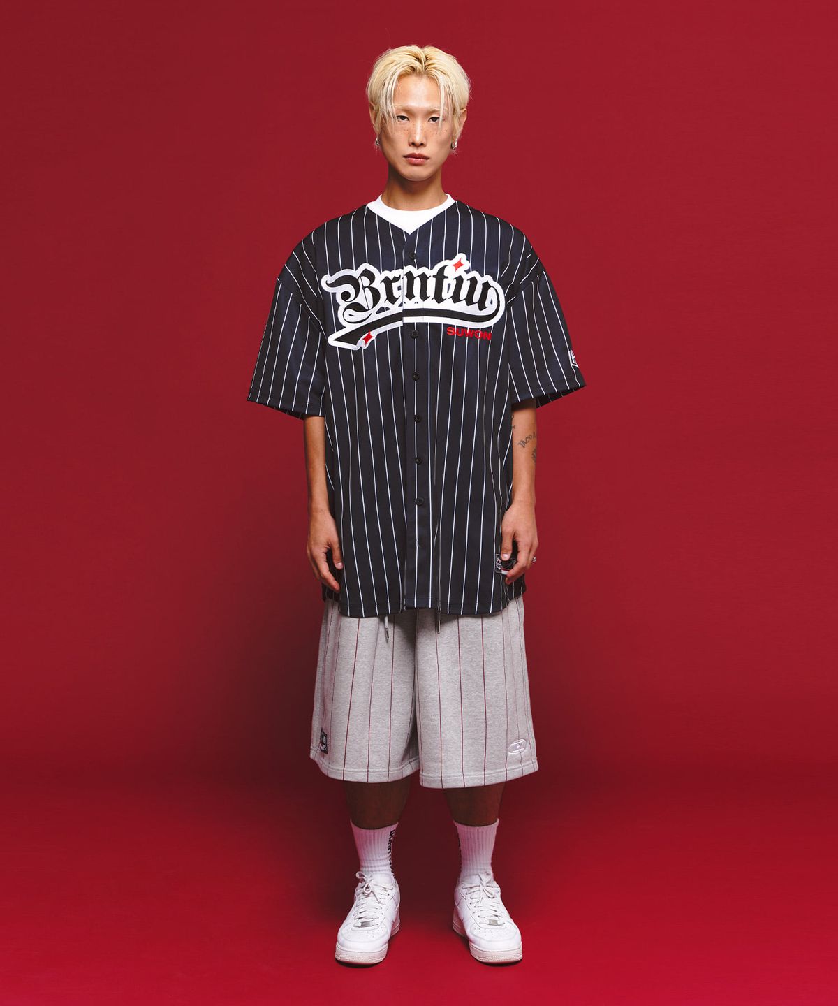 본투윈(BORN TO WIN) BORNTOWIN X KT WIZ JERSEY TOP [BLACK]