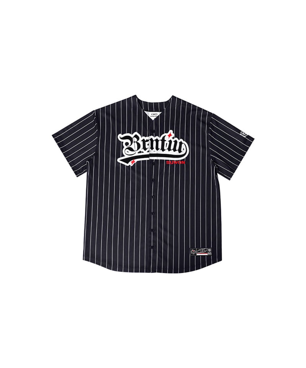 본투윈(BORN TO WIN) BORNTOWIN X KT WIZ JERSEY TOP [BLACK]