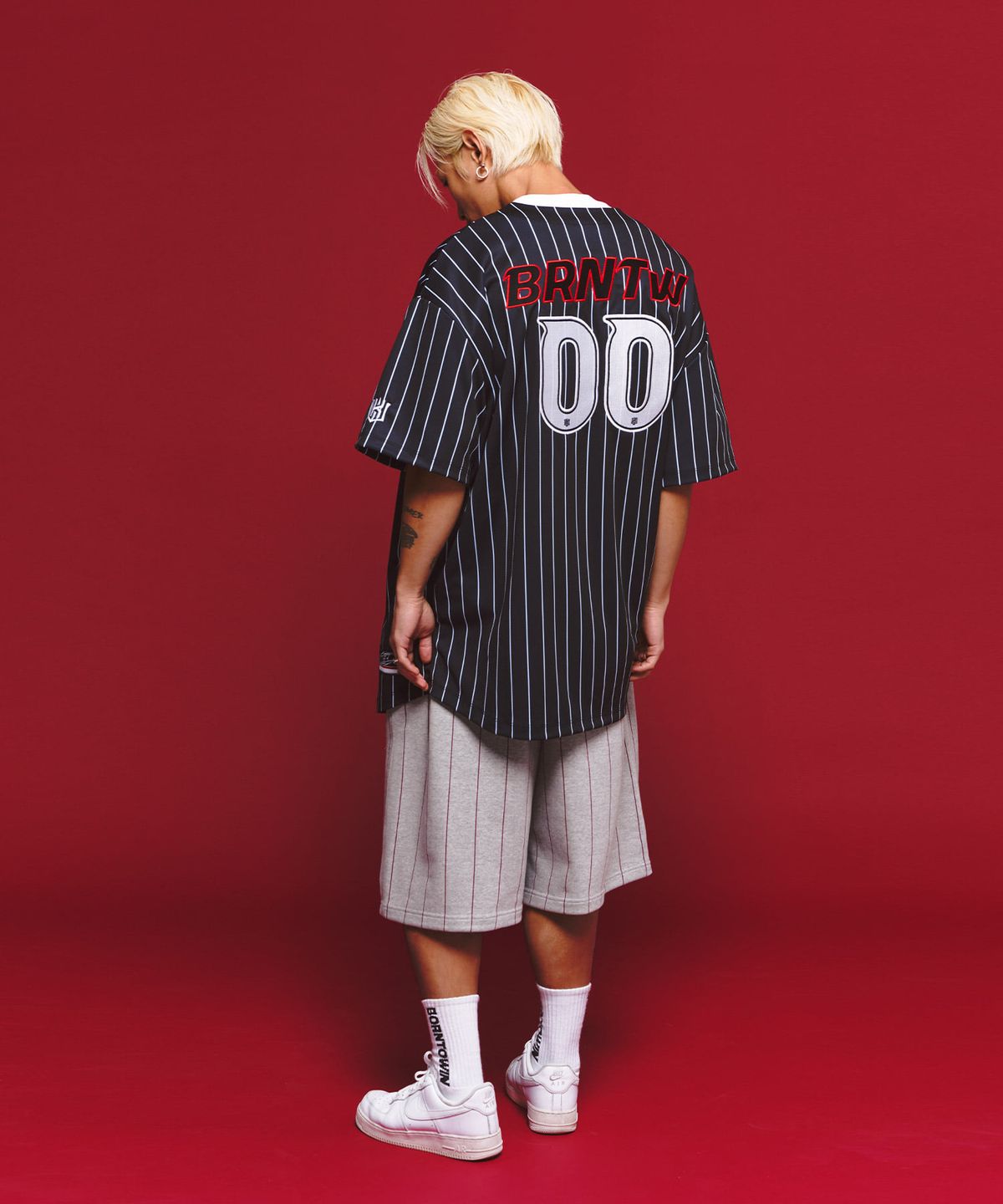 본투윈(BORN TO WIN) BORNTOWIN X KT WIZ JERSEY TOP [BLACK]