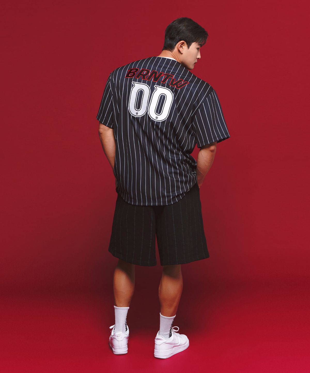 본투윈(BORN TO WIN) BORNTOWIN X KT WIZ JERSEY TOP [BLACK]