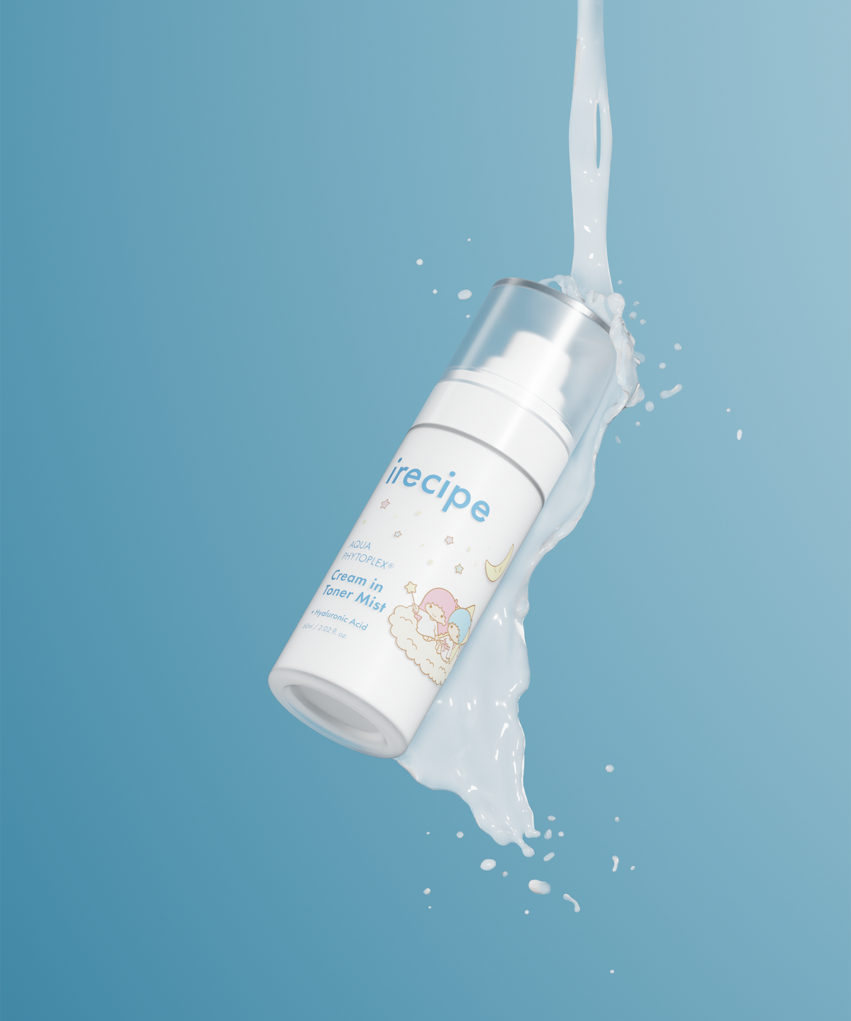 아이레시피(IRECIPE) 아쿠아피토플렉스 안개분사 3초흡수 크림 인 토너 오일 미스트 60ml