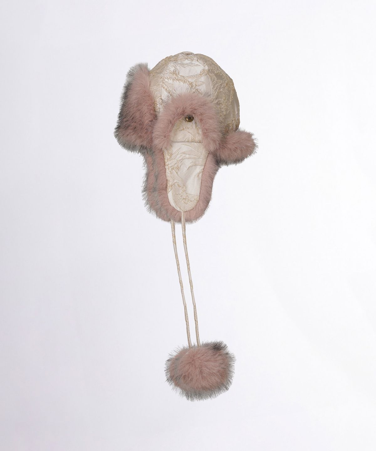 스컬프터(SCULPTOR) Jacquard Trooper Hat Pale Apricot
