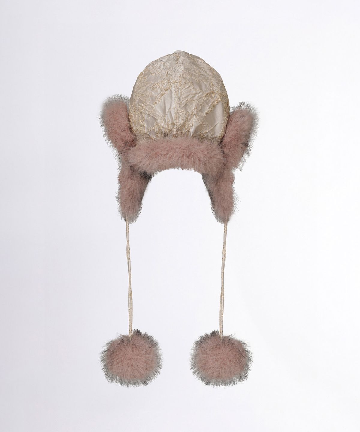 스컬프터(SCULPTOR) Jacquard Trooper Hat Pale Apricot