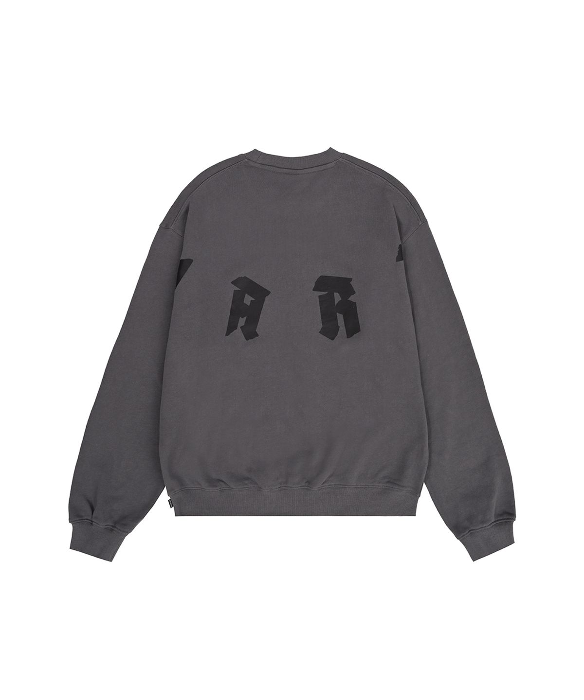 오픈야드(오와이)(OPENYARD(OY)) U-SHAPED LARGE LOGO MTM - DARK GREY