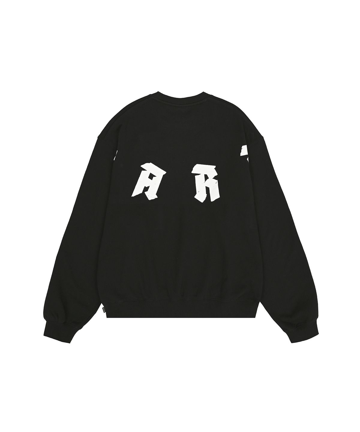오픈야드(오와이)(OPENYARD(OY)) U-SHAPED LARGE LOGO MTM - BLACK
