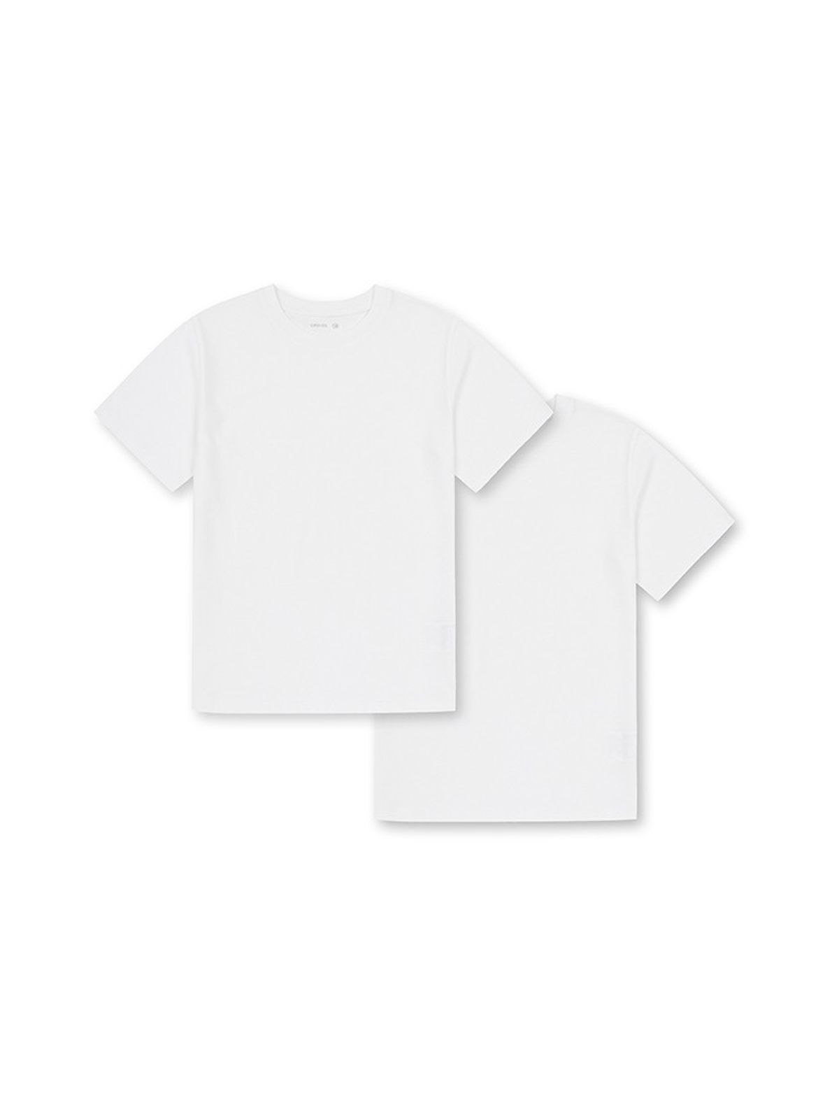 탑텐 키즈(TOPTEN KIDS) 공용) 에센셜 코튼 반팔티 (2PACK)_MKF5TS3901