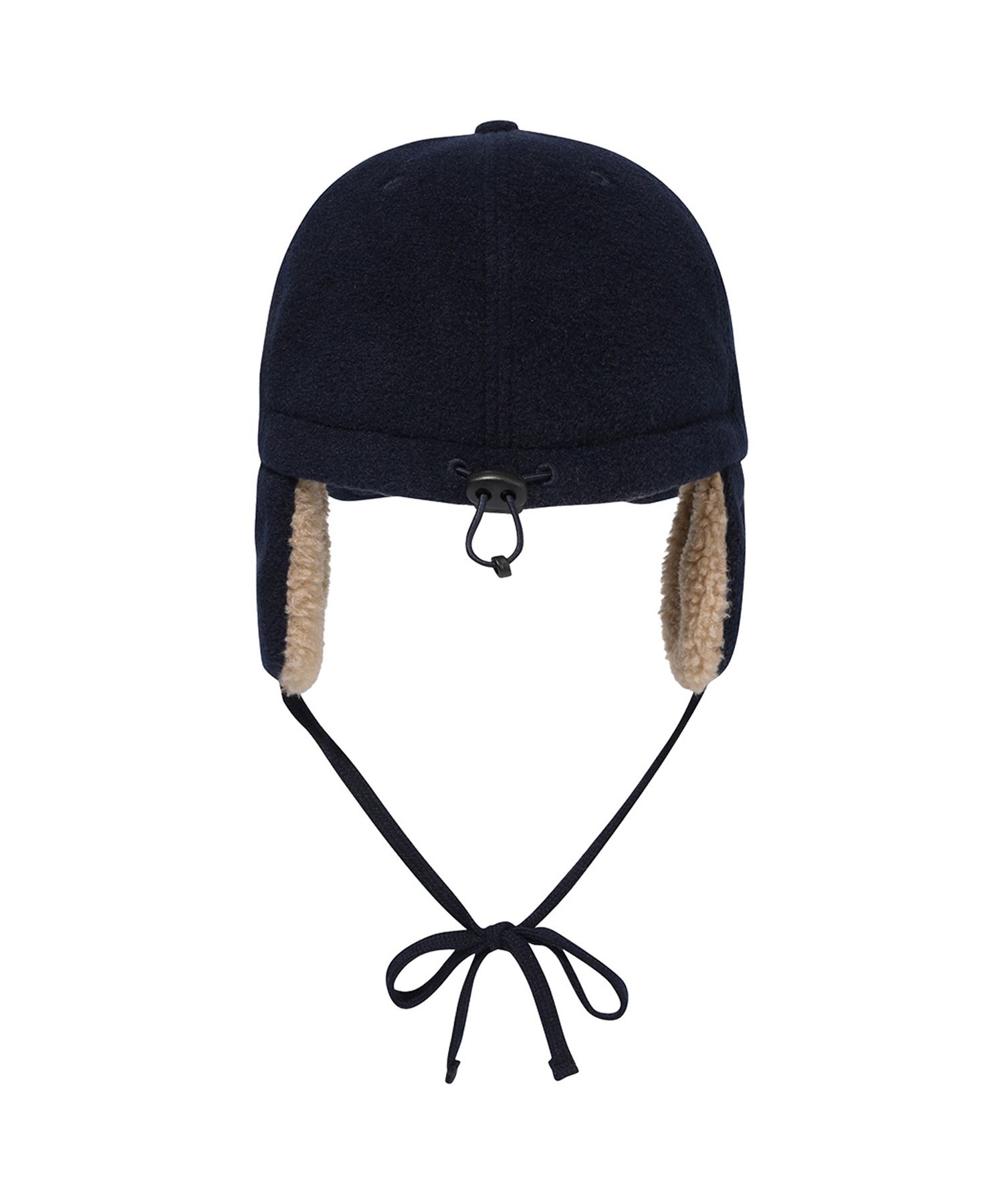 MUSINSA | COVERNAT C Logo Fleece Trooper Cap Navy