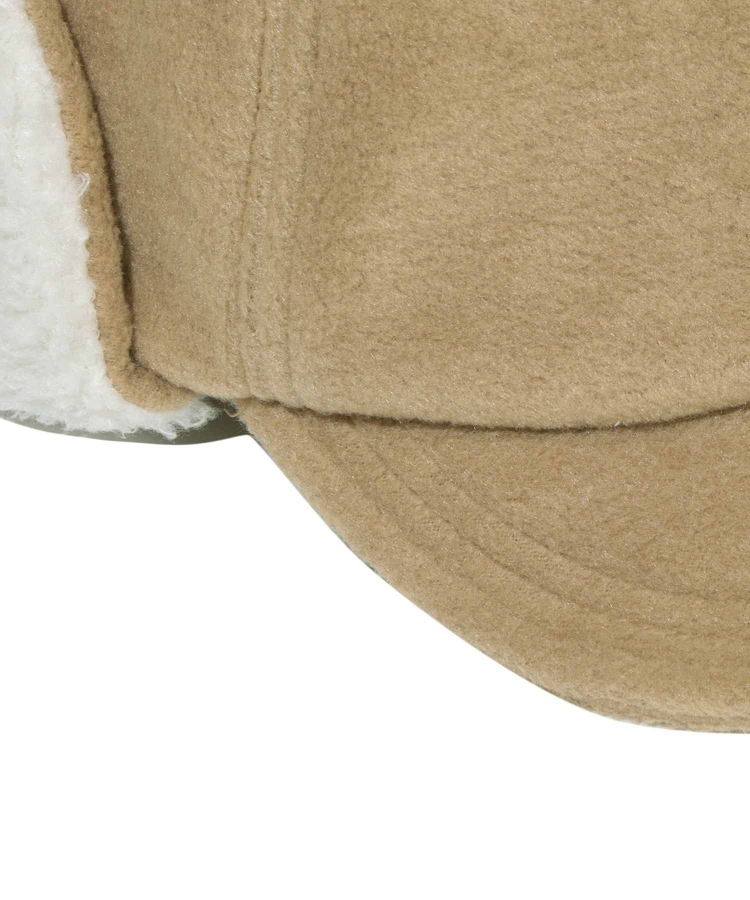 MUSINSA | COVERNAT C Logo Fleece Trooper Cap Brown