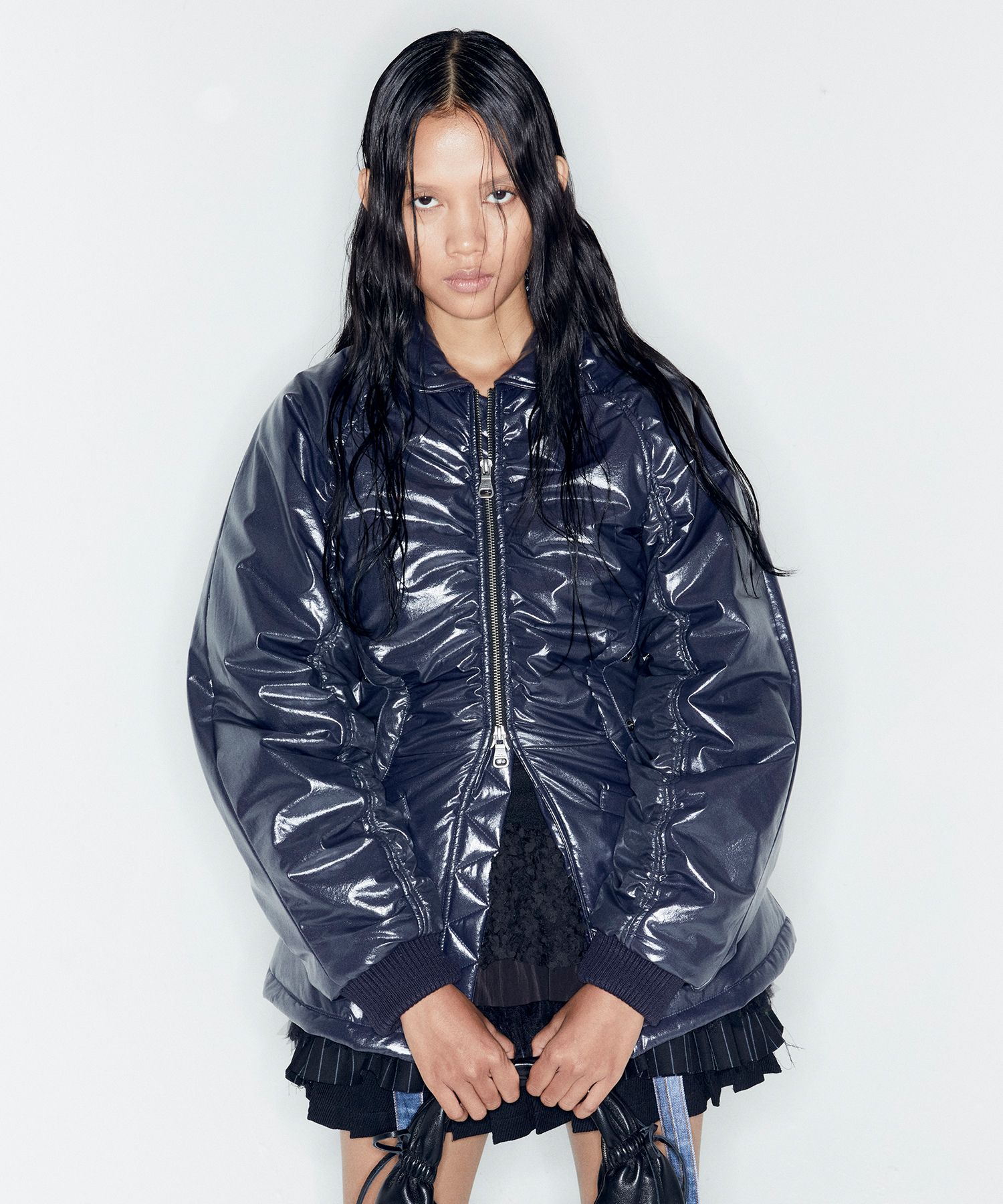 MUSINSA | ANDERSSON BELL FOR WOMEN Luna Back Corset Bomber
