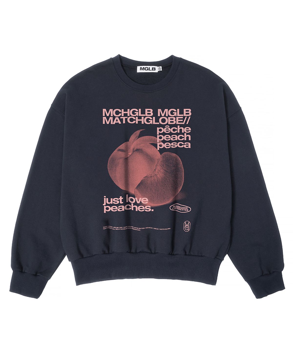 매치글로브(MATCHGLOBE) 어나더 피치 스웻셔츠(네이비)