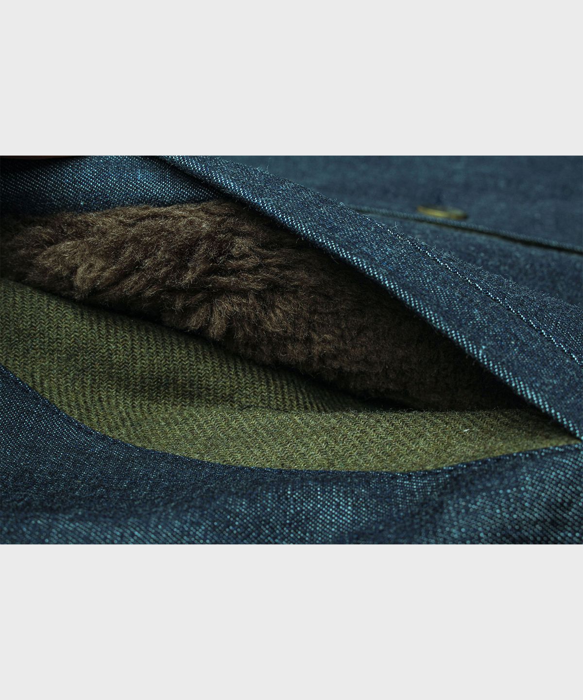 비디알(VDR) M1941 DENIM FUR COAT