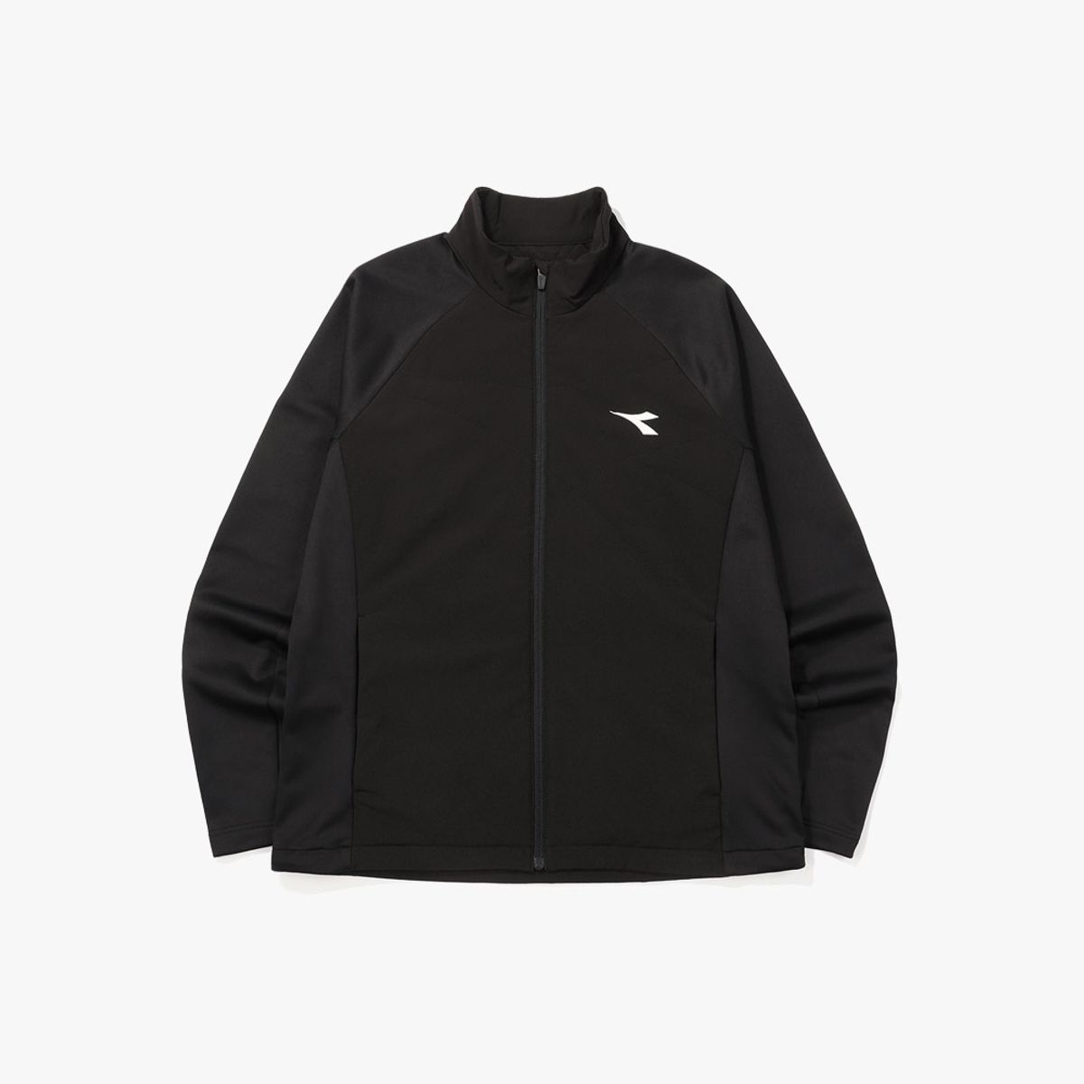 디아도라(diadora) 테니크 하이브리드 자켓 BLACK